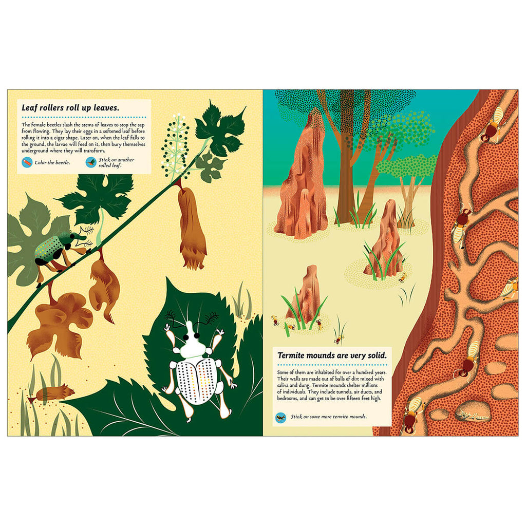My Nature Sticker Activity Book: Inventive Animals by Olivia Cosneau