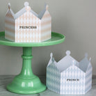 Prince Harlequin Crown Greetings Card by Nancy & Betty Studio