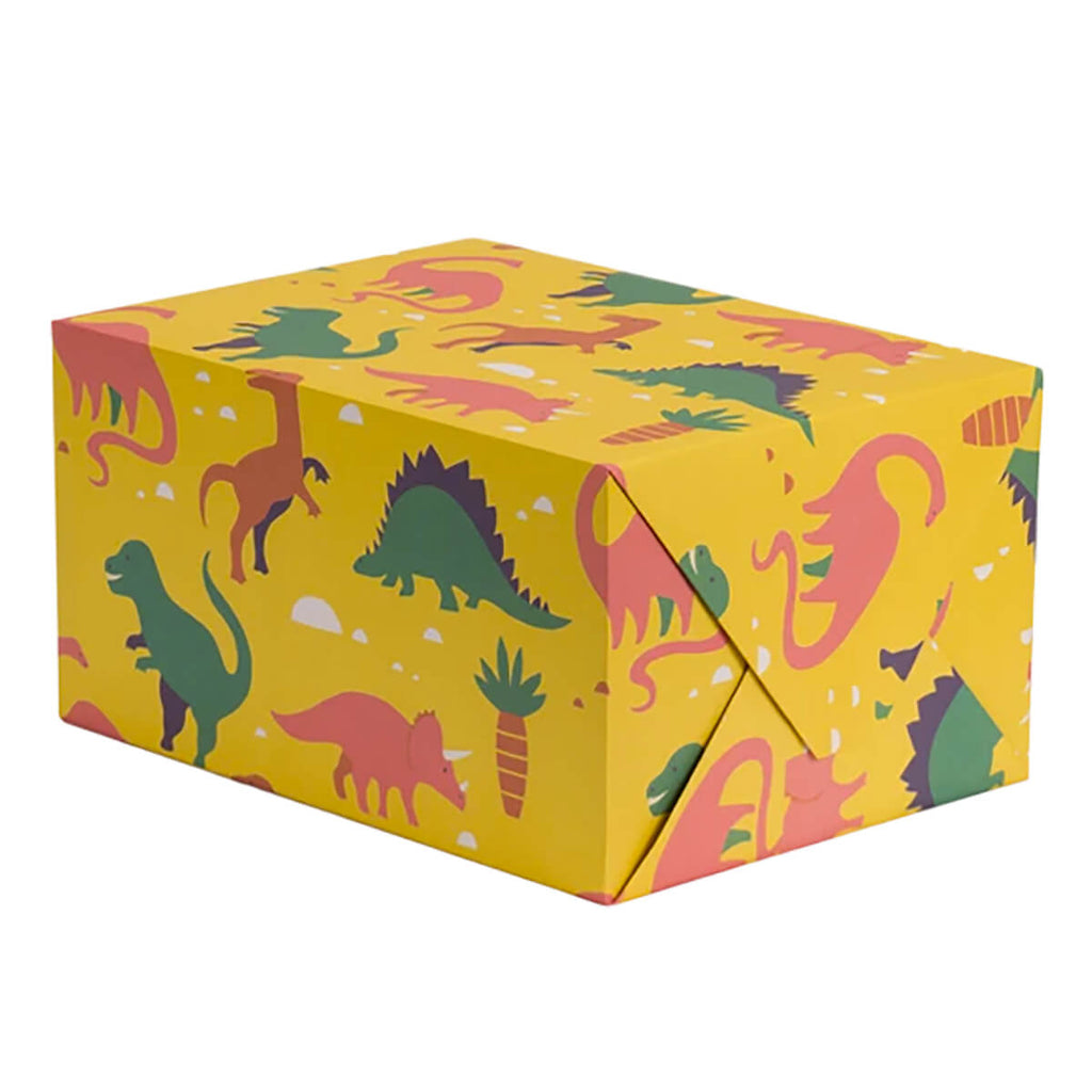 Dinosaurs Gift Wrap by Naomi Wilkinson for Lagom Design