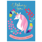 Magical Birthday Greetings Card by Natalie Alex