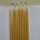 8 Celebration Extra Long Birthday Candles in Natural by Wax Atelier