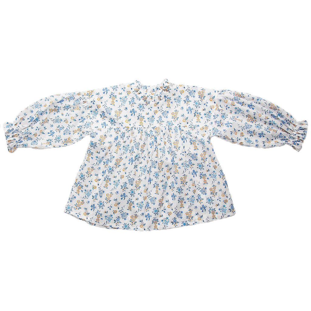 Kiss Chase Blouse in Edith Rose Liberty Print by Nellie Quats