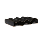 Rocky M. Handmade Ceramic Soap Dish in Black by Oba Studios
