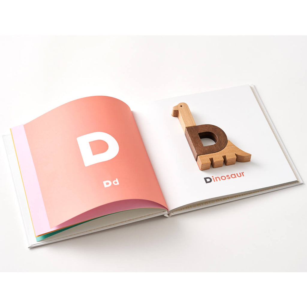 Alphabet Wooden Blocks Play Set by Oioiooi