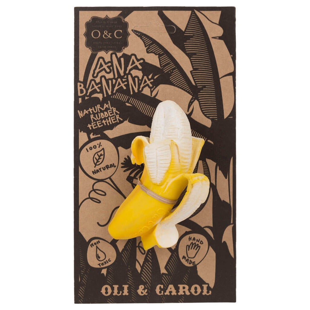 Ana Banana Teether by Oli & Carol