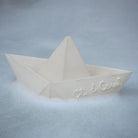 Origami Boat in White by Oli & Carol