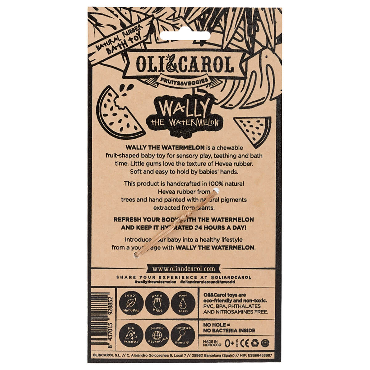 Wally The Watermelon by Oli & Carol