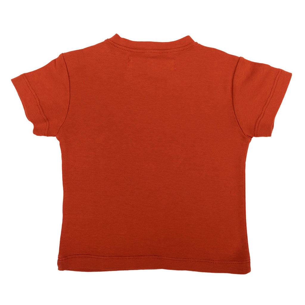 Lupe Baby T Shirt in Chilli by Omibia - Last One In Stock - 12 Months