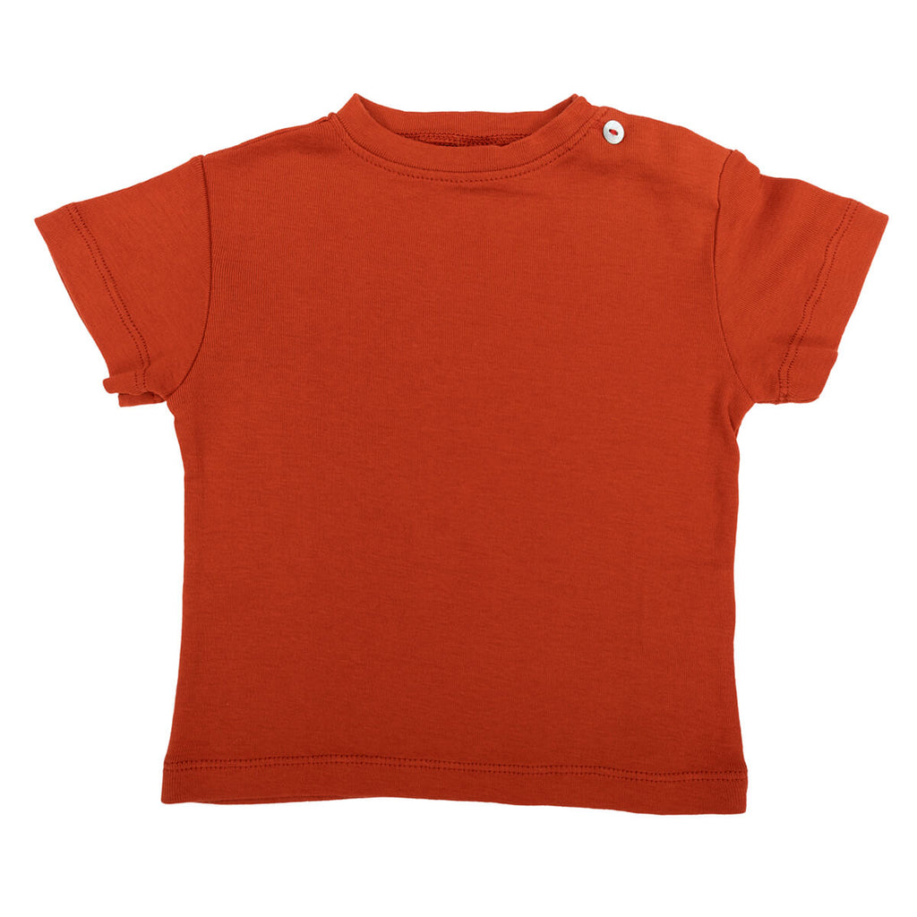 Lupe Baby T Shirt in Chilli by Omibia - Last One In Stock - 12 Months