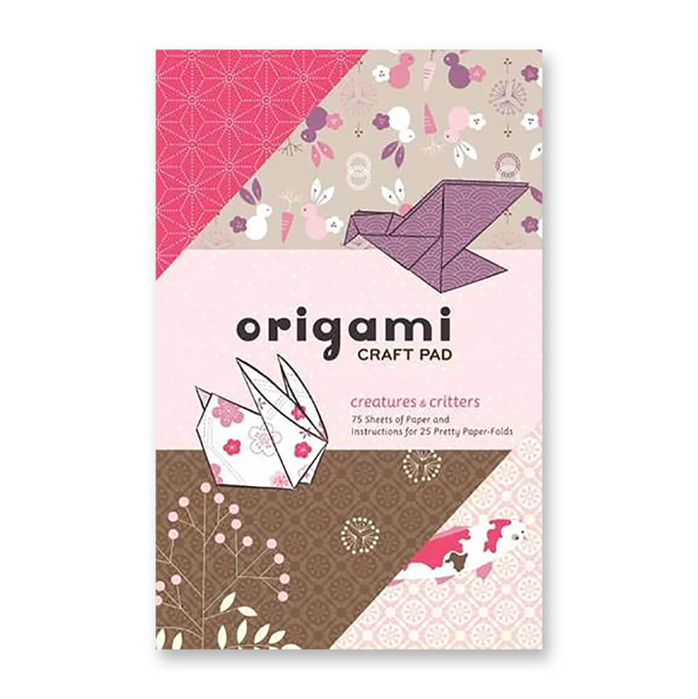 Origami Craft Pad: Creatures and Critters by Chronicle Books