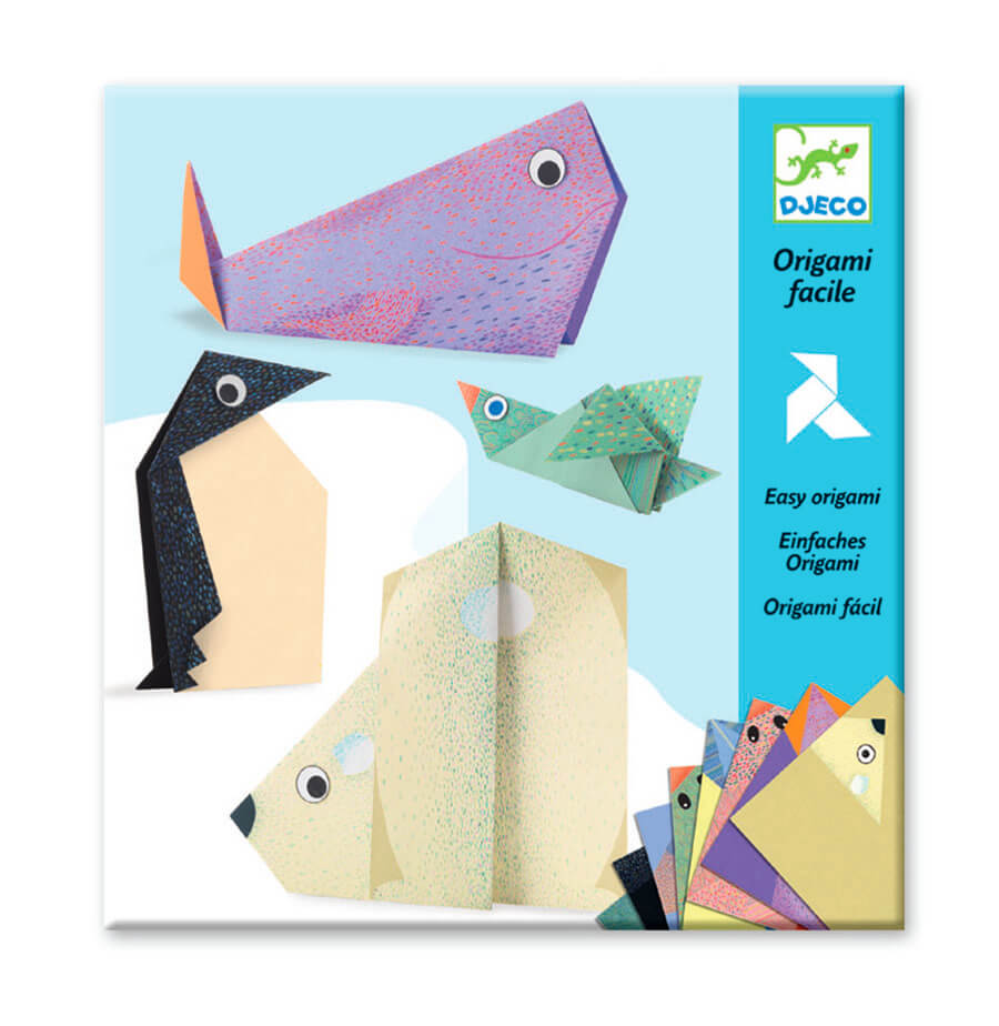 Polar Animals Easy Origami Craft Kit by Djeco