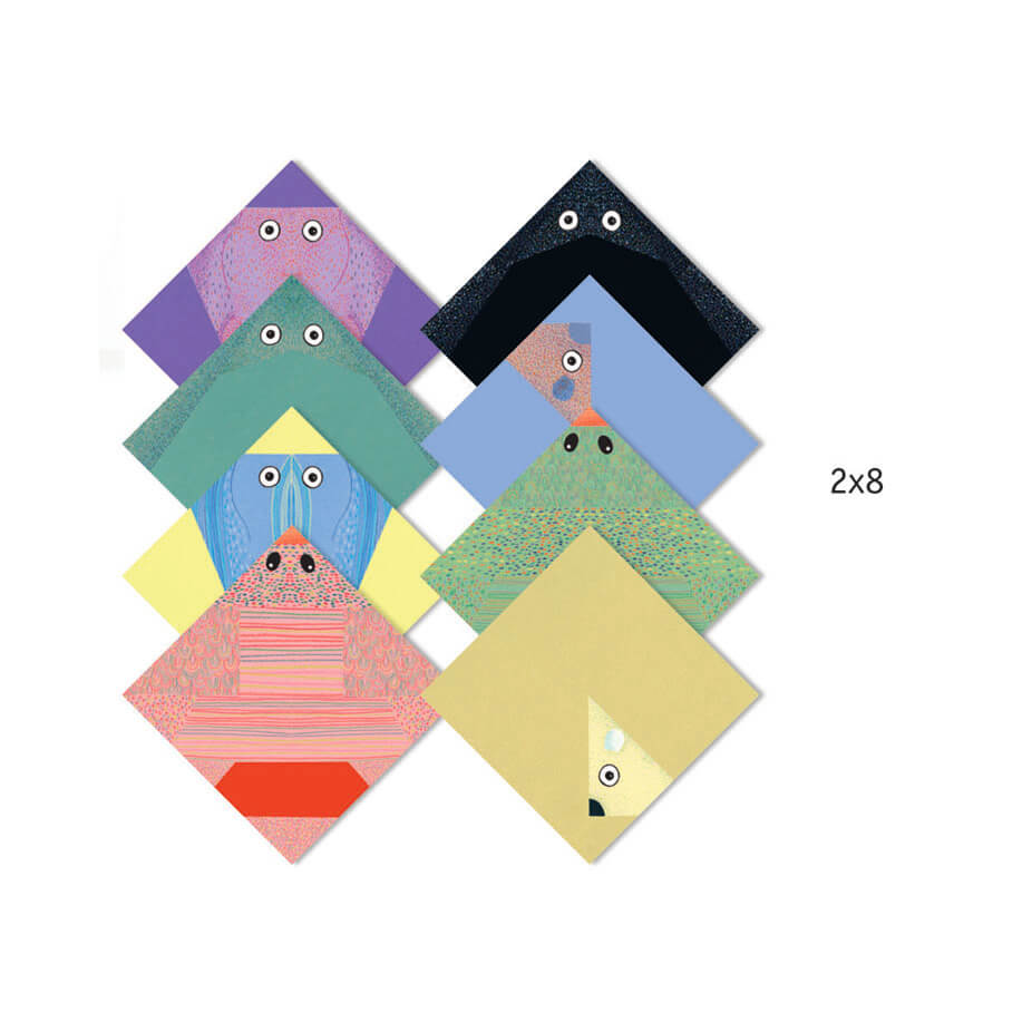 Polar Animals Easy Origami Craft Kit by Djeco
