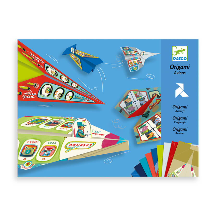Paper Planes Origami Craft Kit by Djeco