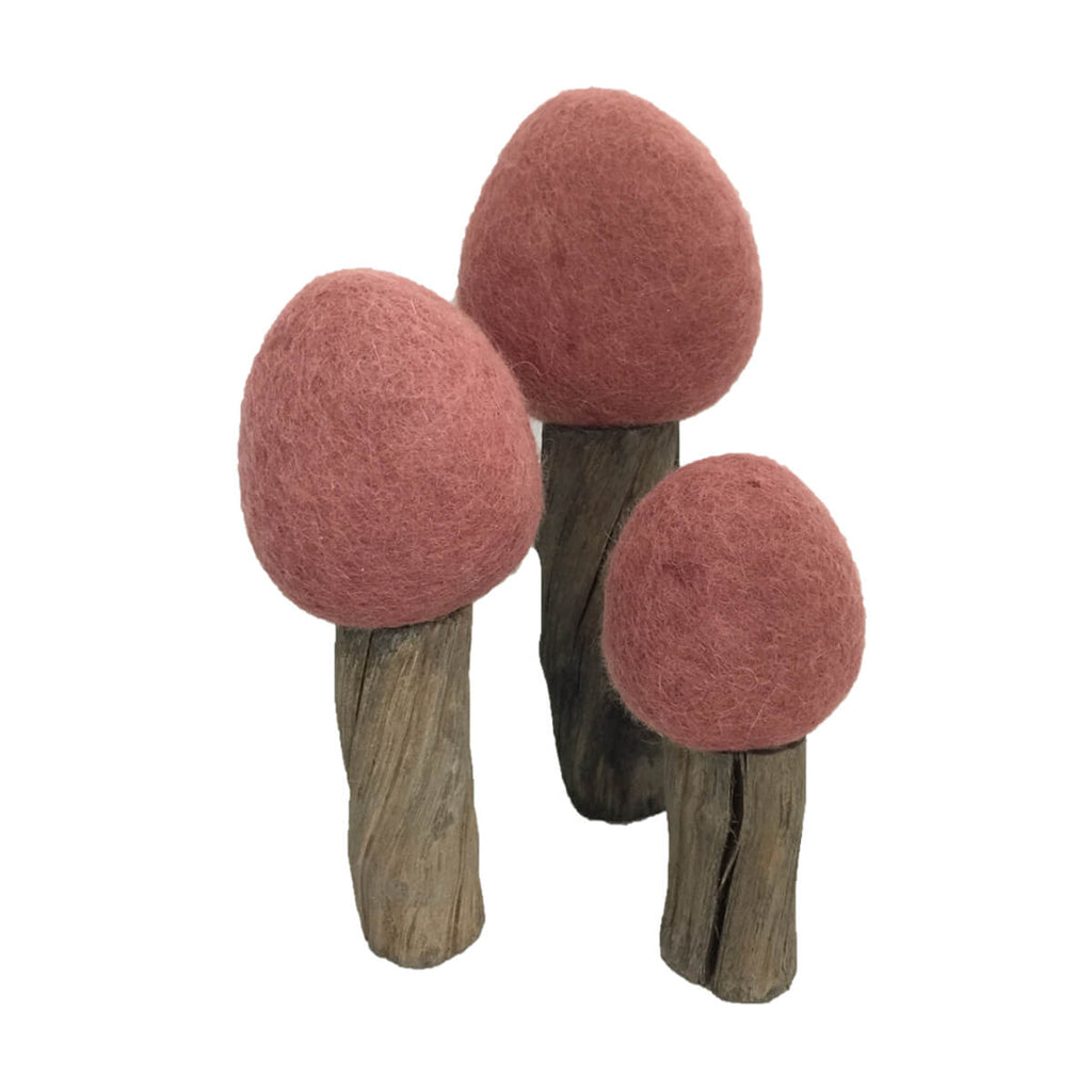 Earth Autumn Trees by Papoose Toys (Set of 3)