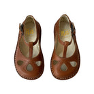 Lucy Cut Out Sandals in Kava Brown by PèPè