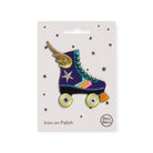 Rollerskate Iron On Patch by Petra Boase
