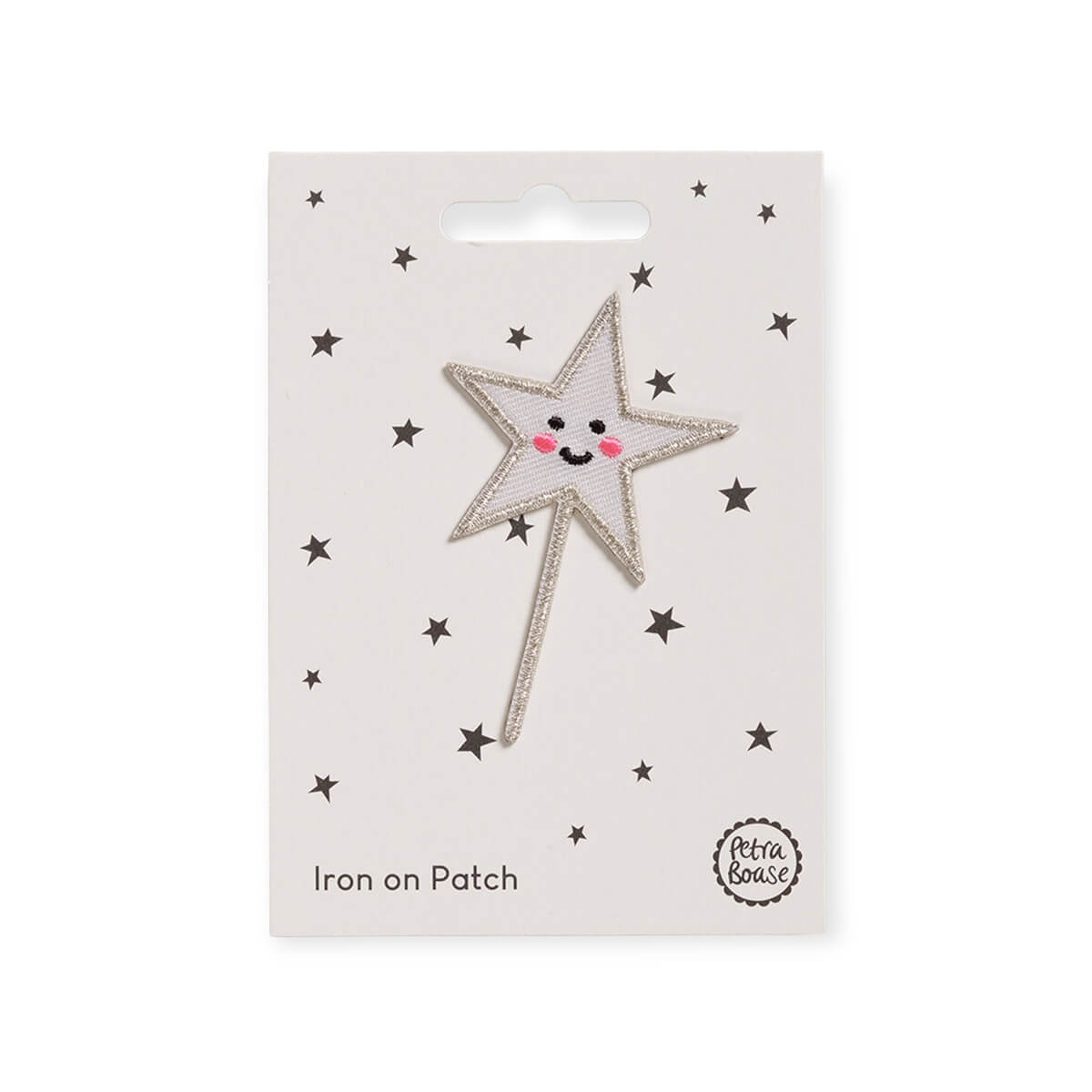Star Wand Iron On Patch by Petra Boase