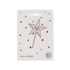 Star Wand Iron On Patch by Petra Boase