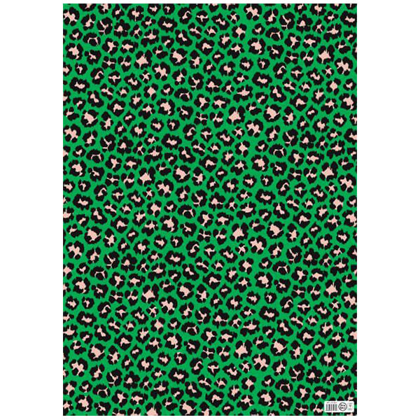 Leopard Print Gift Wrap (Assorted Colours) by Petra Boase