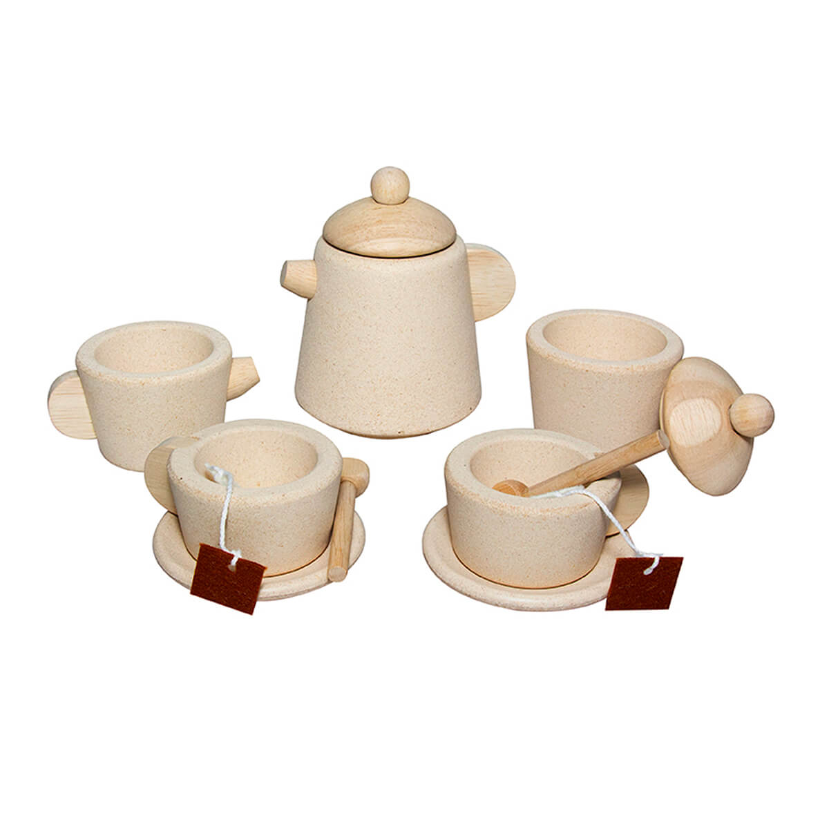 Natural Tea Set by PlanToys