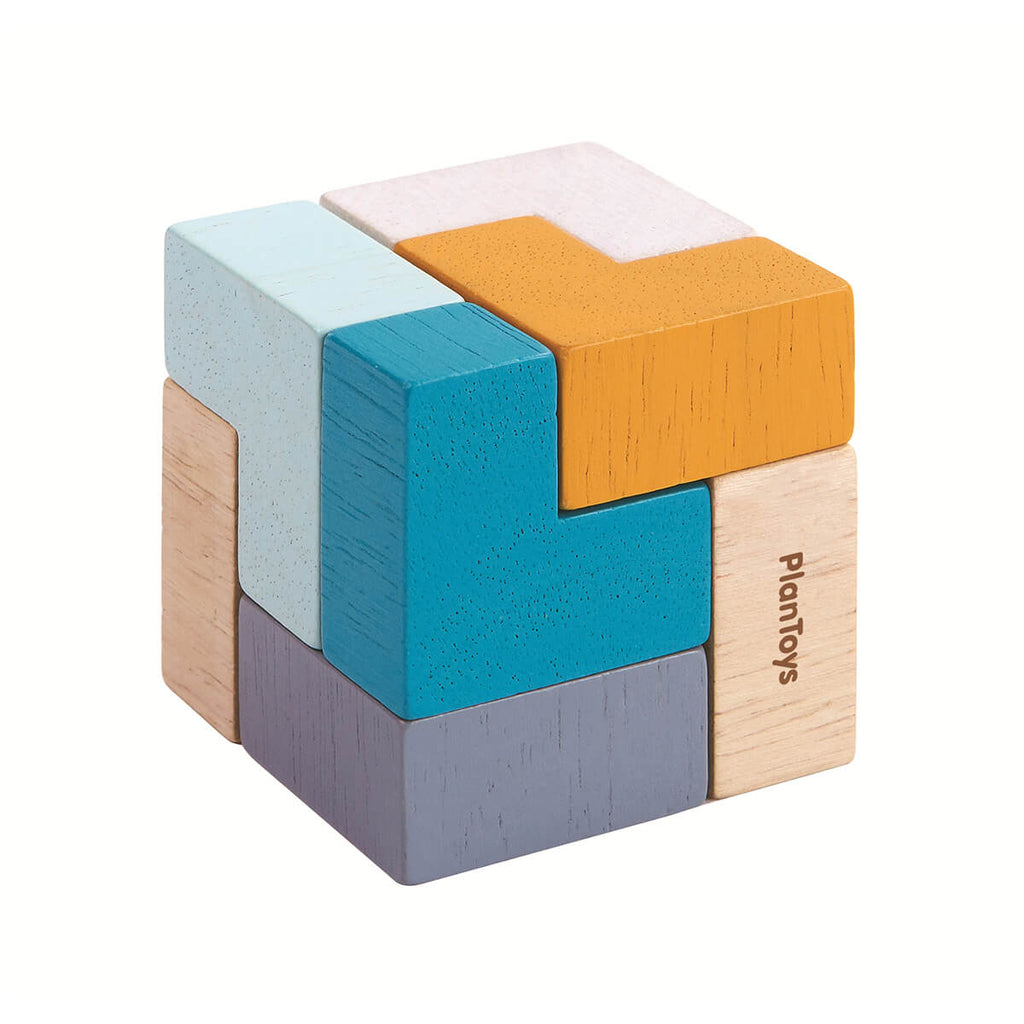 3D Puzzle Cube by PlanToys