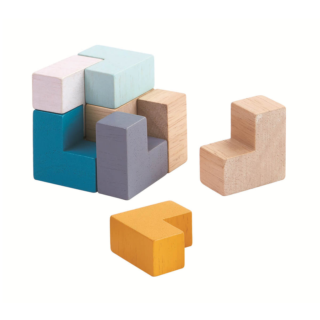 3D Puzzle Cube by PlanToys