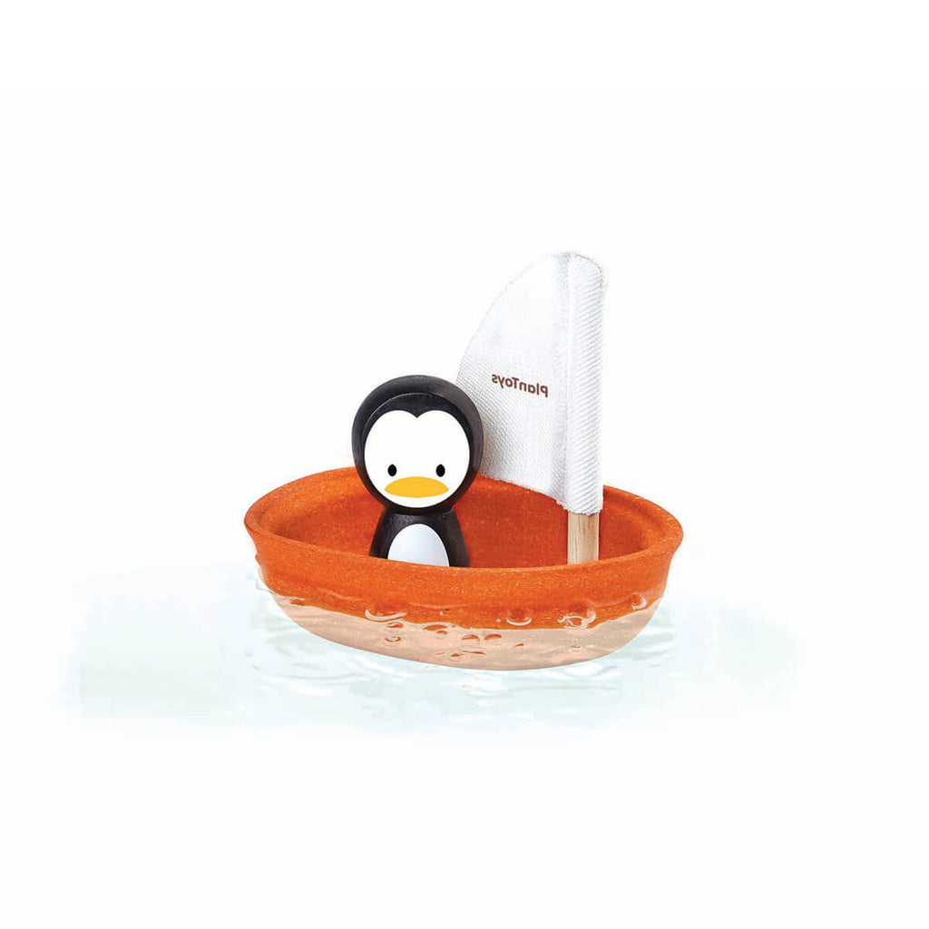 Sailing Boat with Penguin by PlanToys