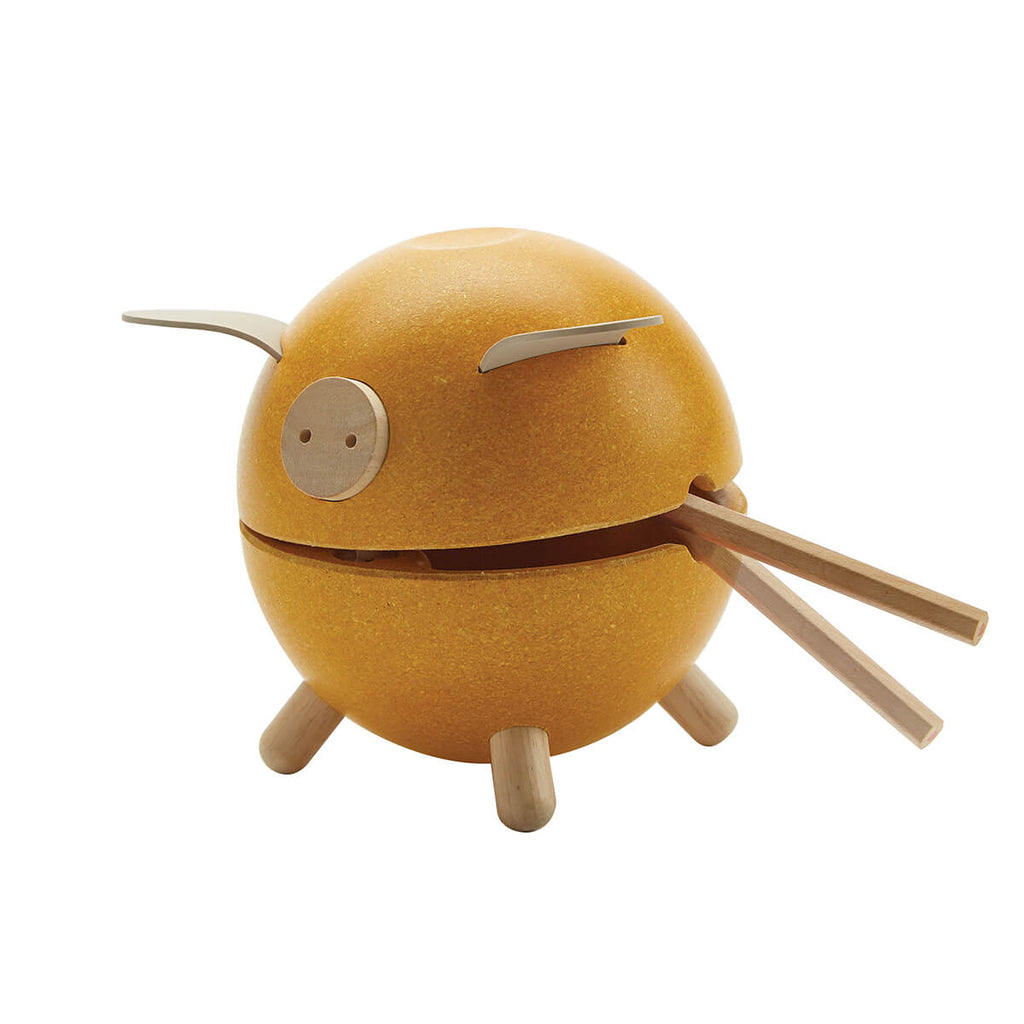 Piggy Bank in Yellow by PlanToys