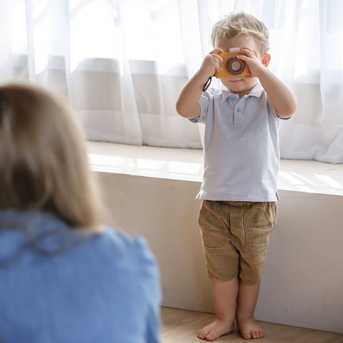 My First Camera in Yellow - Orchard Collection - by PlanToys