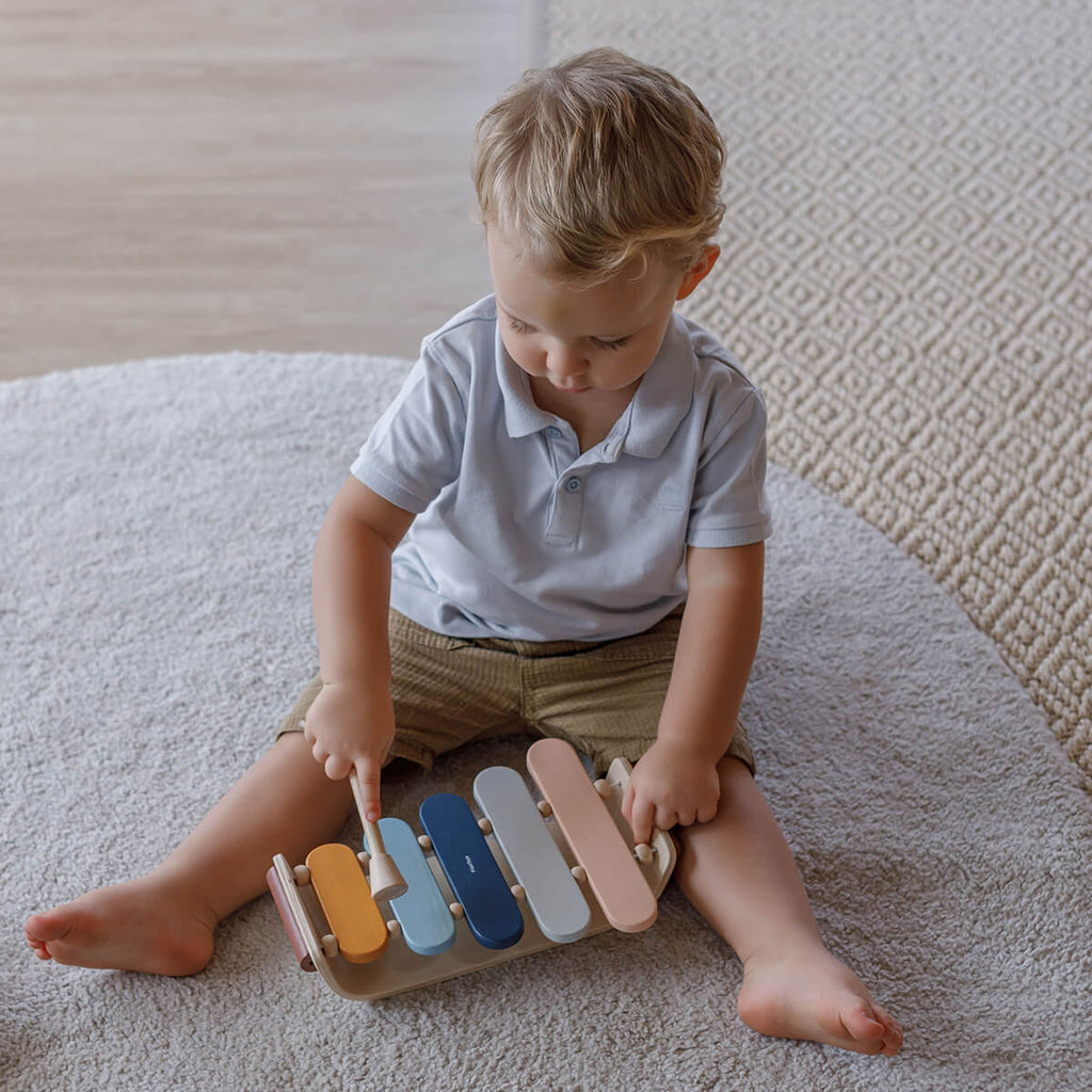 Oval Xylophone - Orchard Collection - by PlanToys