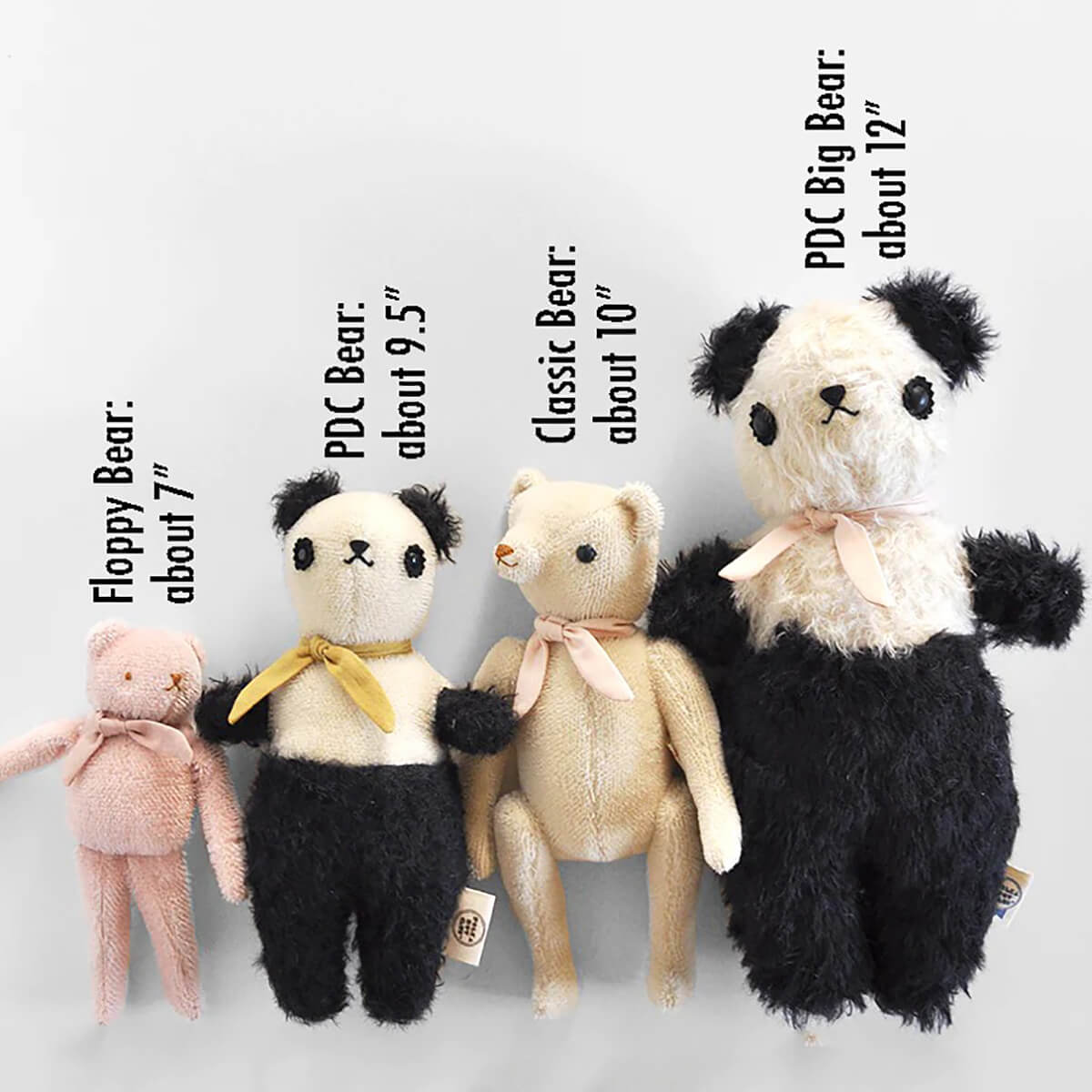 Floppy Bear in Cream by Polka Dot Club