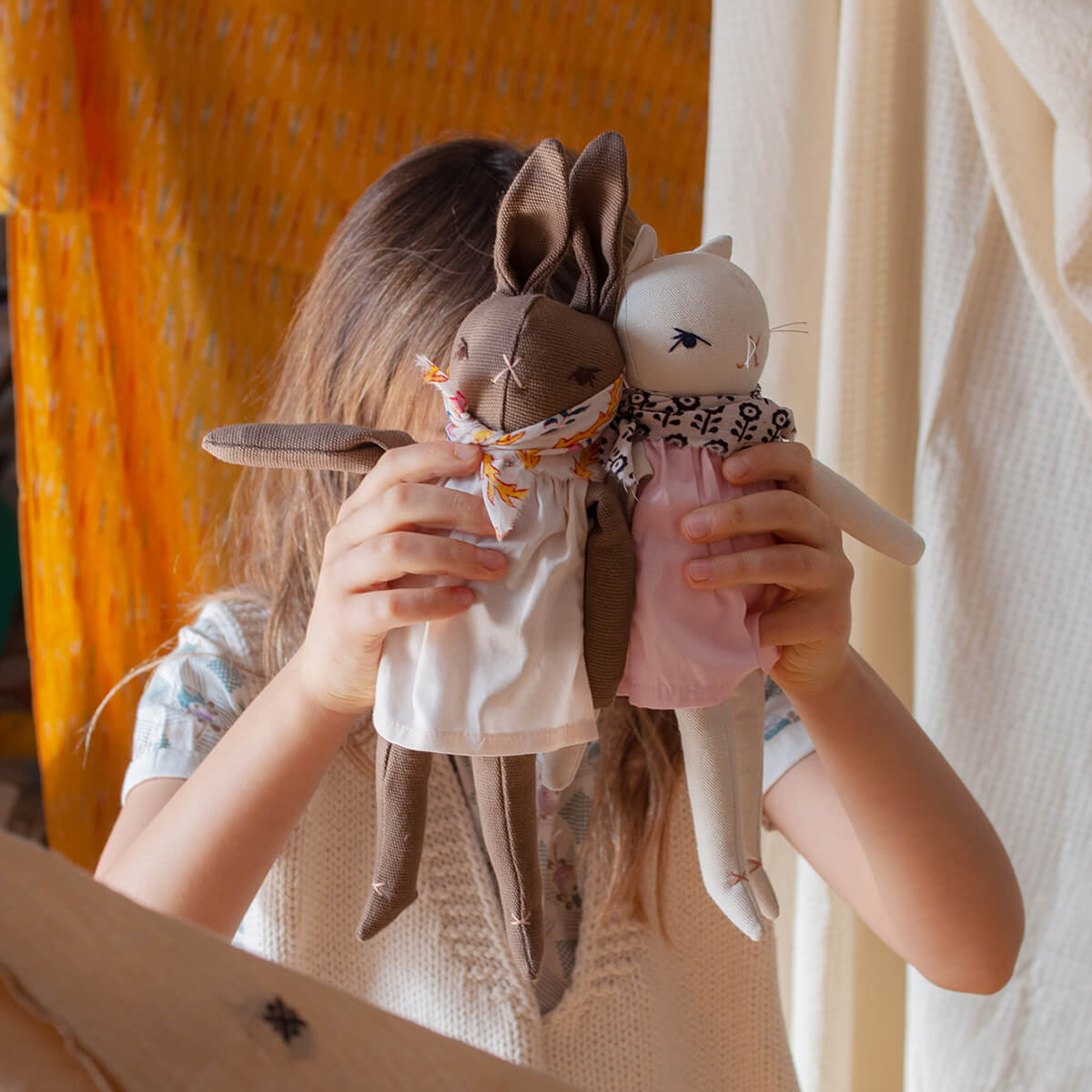 Little Rabbit in Various Colours by Polka Dot Club