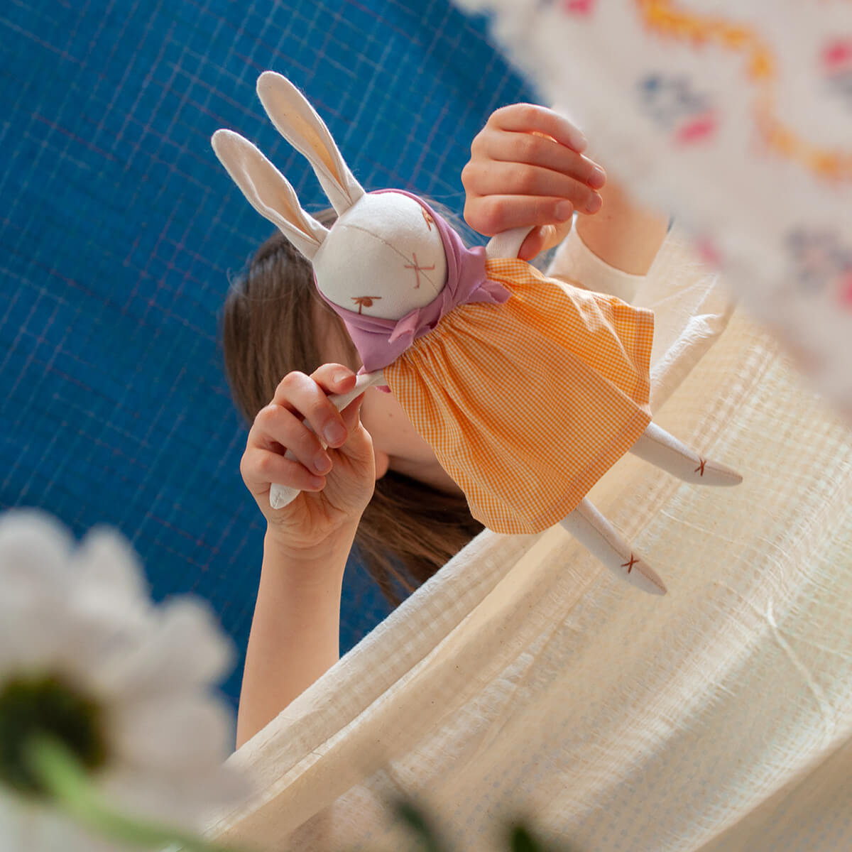 Little Rabbit in Various Colours by Polka Dot Club