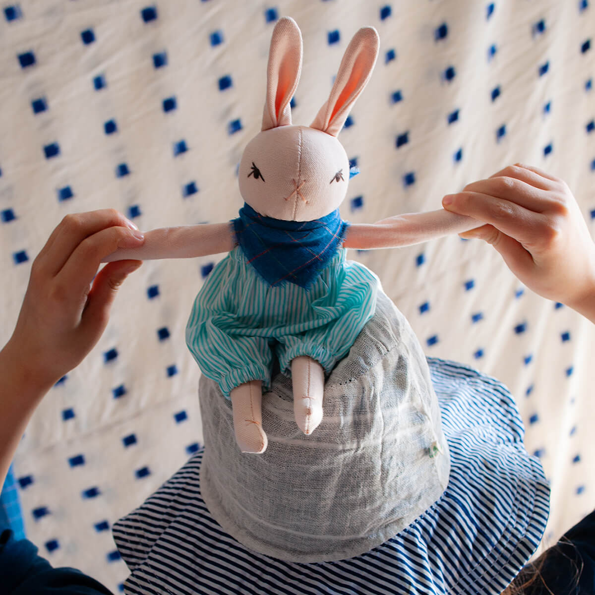 Little Rabbit in Various Colours by Polka Dot Club