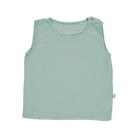 Ceylan Baby Tank Top in Blue Surf by Poudre Organic- Last Ones In stock - 3-12 Months