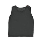 Ceylan Tank Top in Pirate Black by Poudre Organic