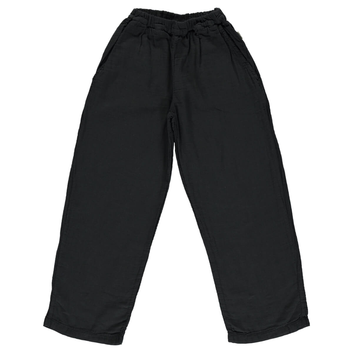 Pomelos Baby Pants in Pirate Black by Poudre Organic - Last Ones In St ...