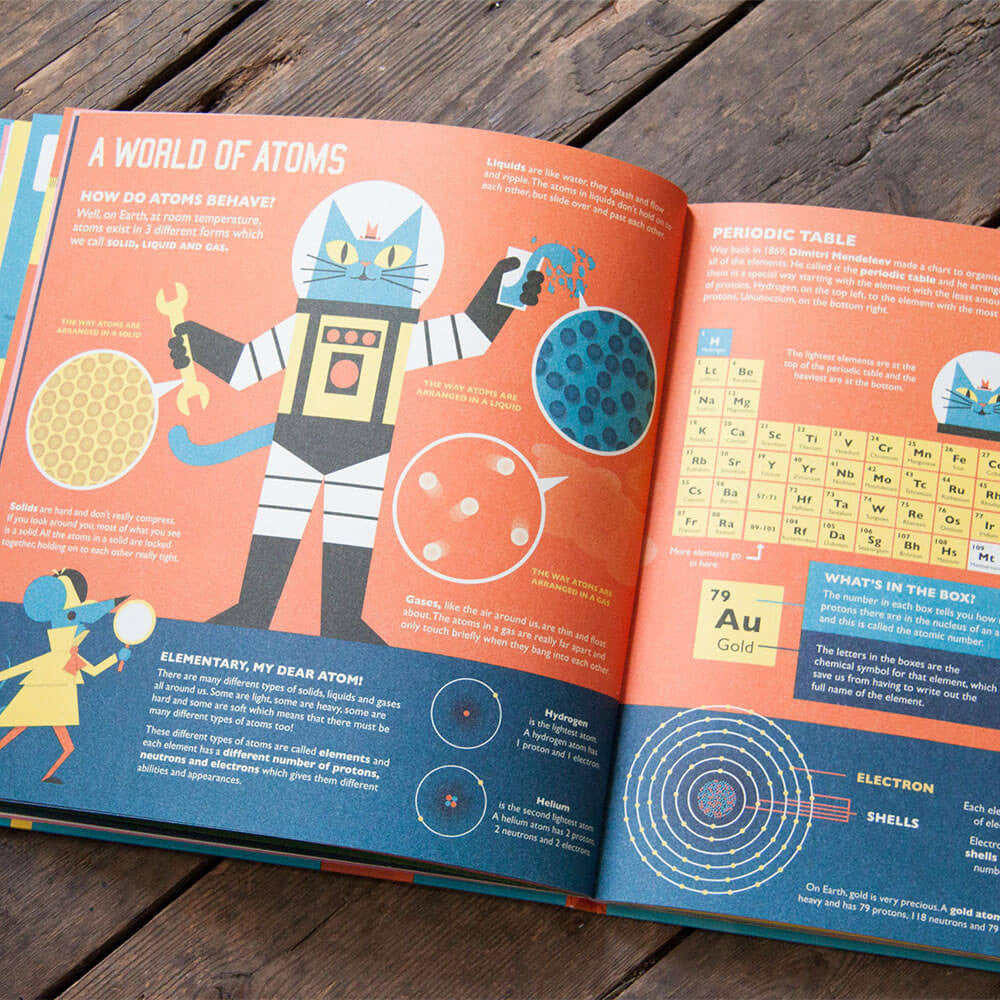 Professor Astro Cat's Atomic Adventure by Ben Newman & Dr. Dominic Walliman