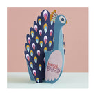 Happy Birthday Peacock Greetings Card by Raspberry Blossom
