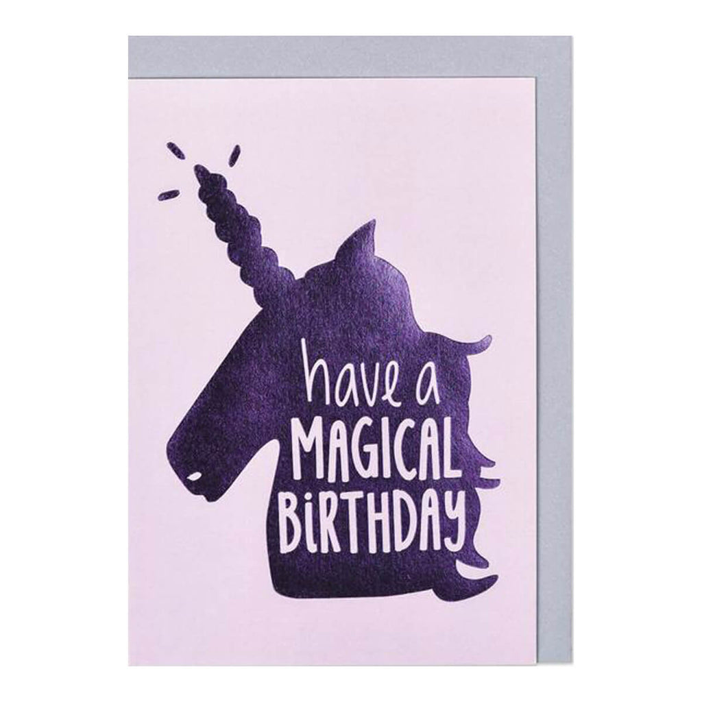 Have A Magical Birthday Greetings Card by Raspberry Blossom