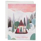 Modern Cabin Christmas Greetings Card (Box of 8) by Red Cap Cards