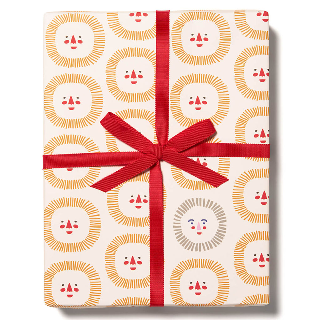 Sunshine Smiles Gift Wrap By Red Cap Cards