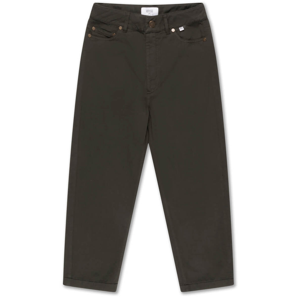 5 Pocket Pants in Dusty Liquorice by Repose AMS