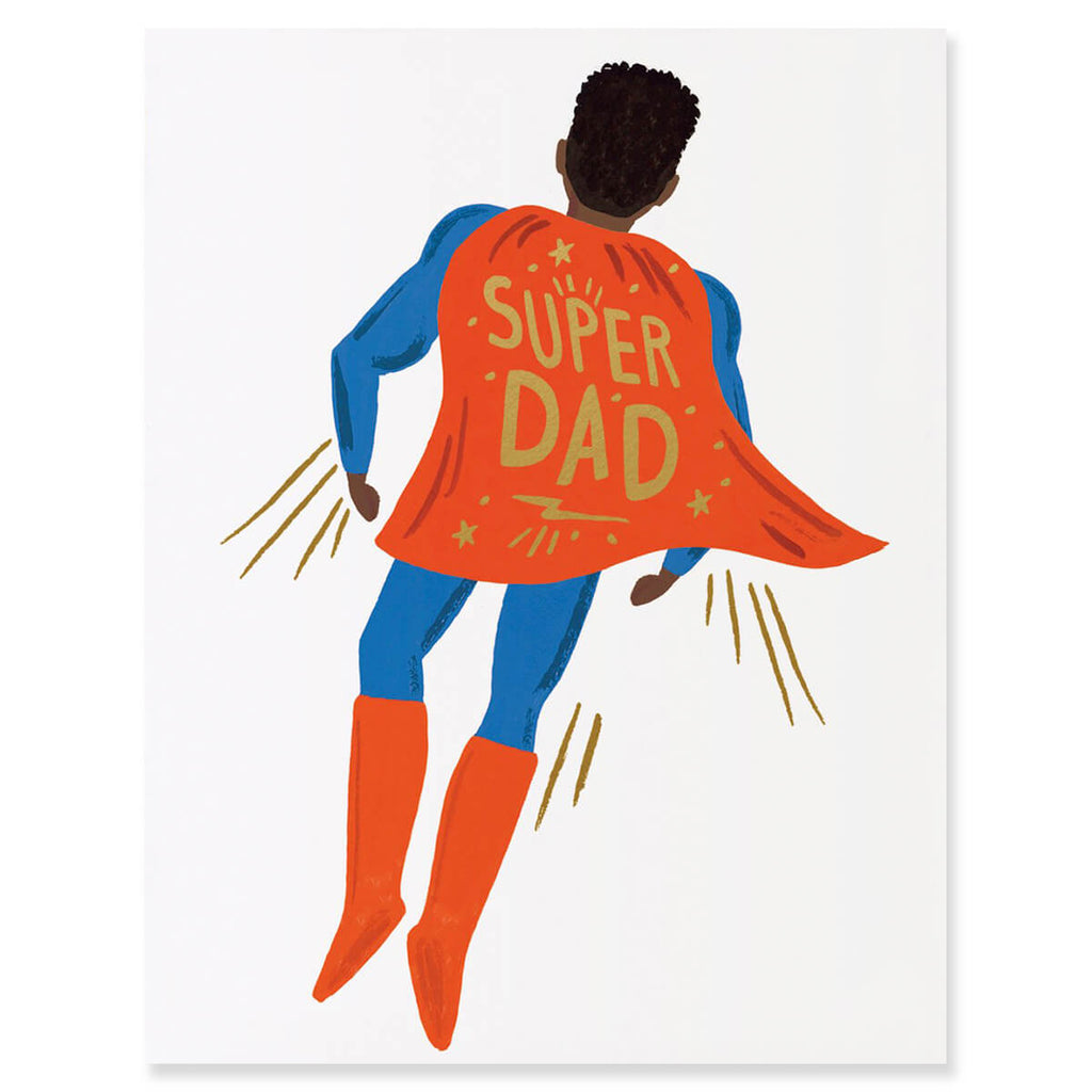 Soaring Super Dad Greetings Card By Rifle Paper Co.