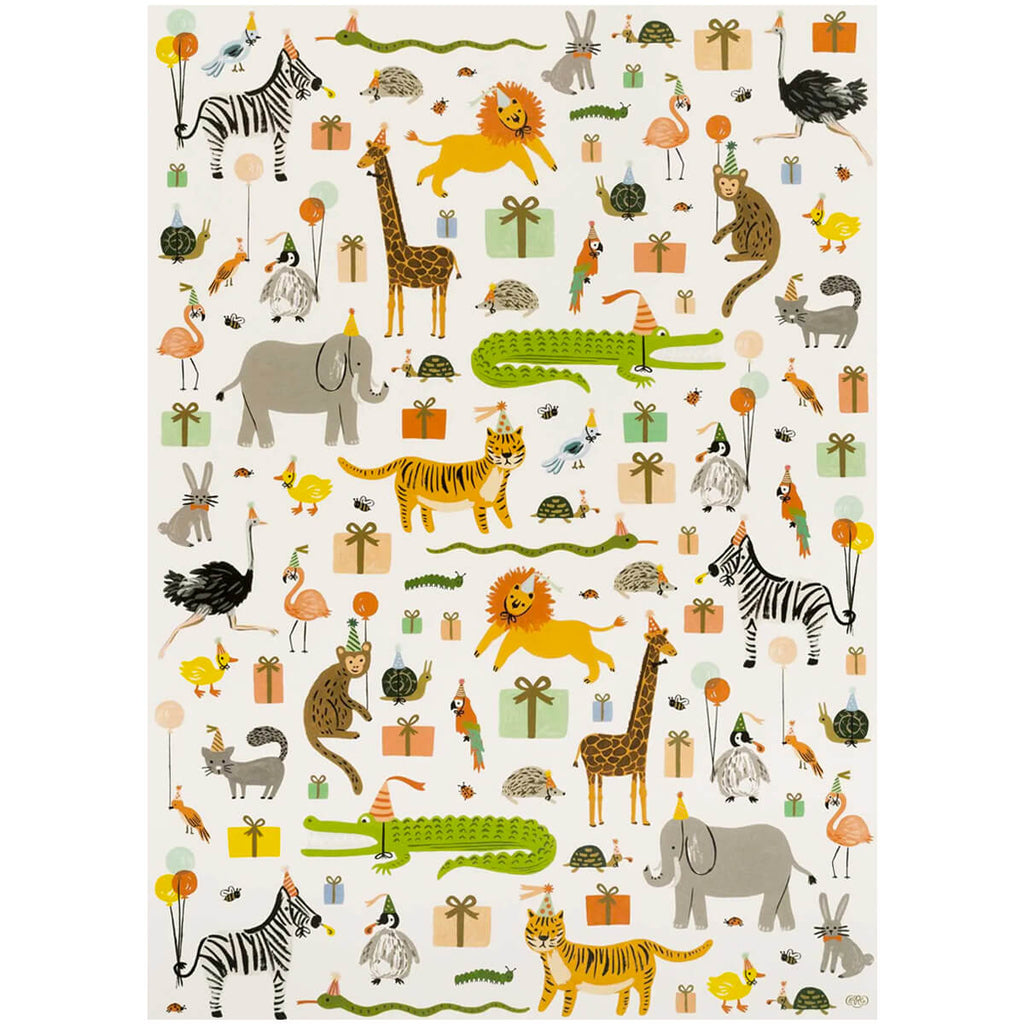 Party Animals Gift Wrap By Rifle Paper Co.