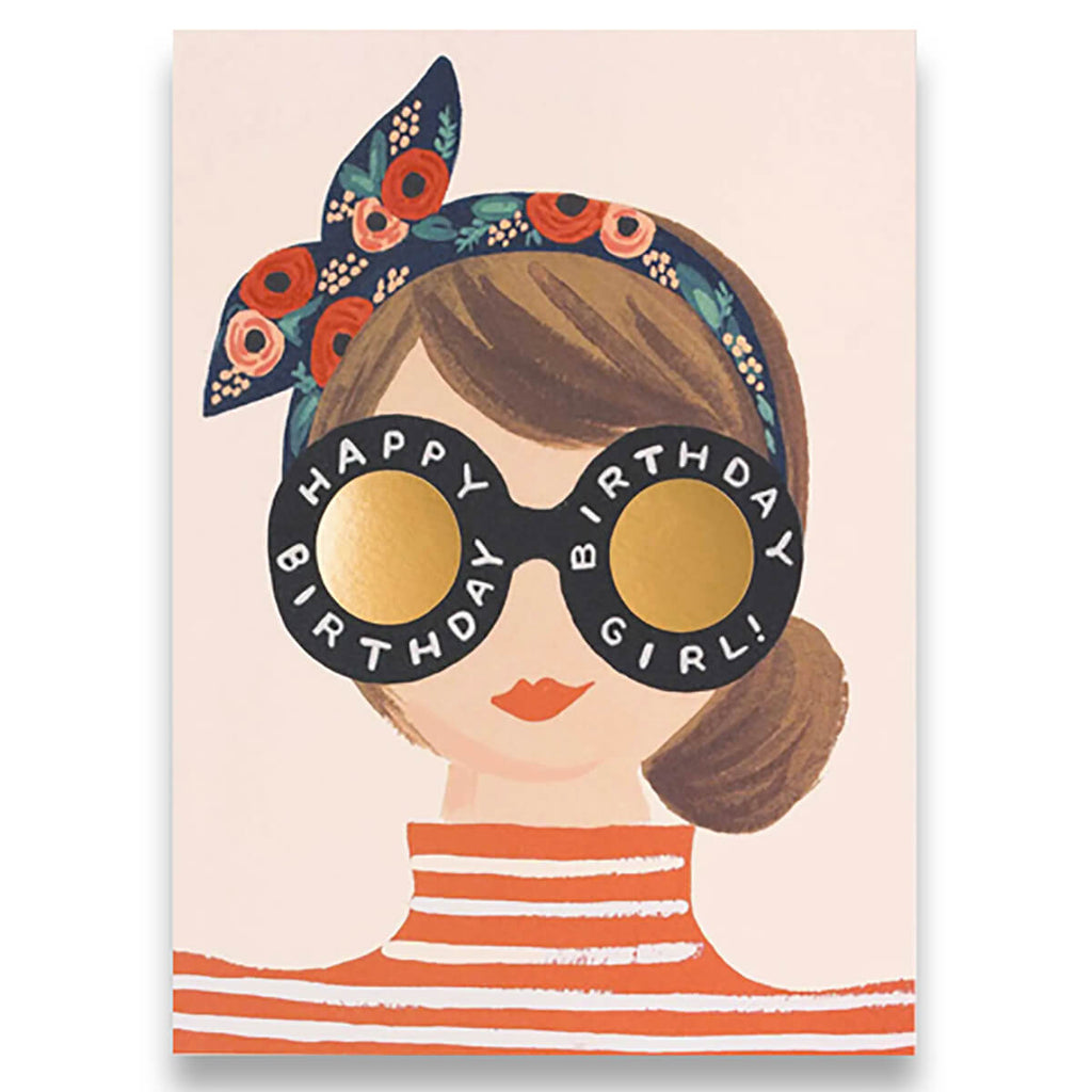 Birthday Girl Greetings Card By Rifle Paper Co.