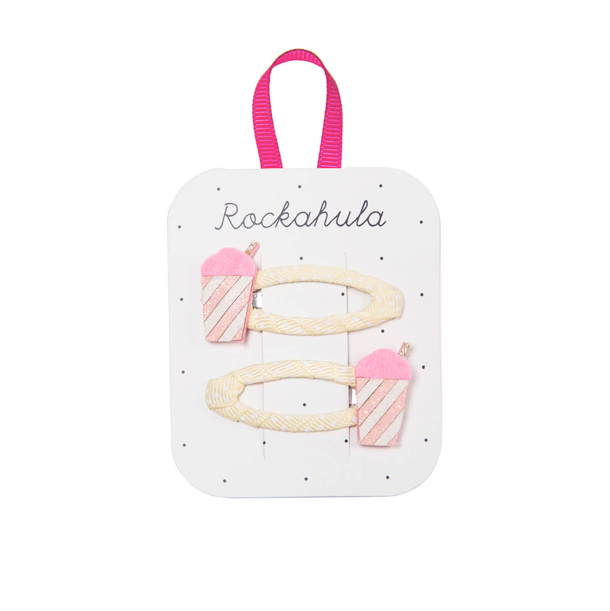 Milkshake Hair Clips by Rockahula