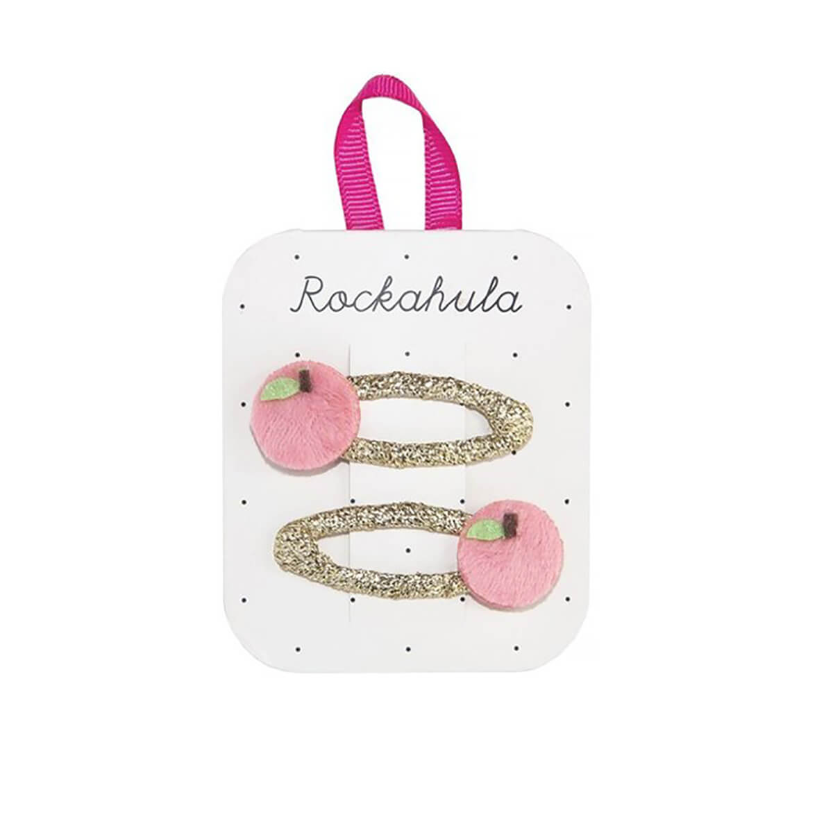 Feelin' Peachy Hair Clips by Rockahula