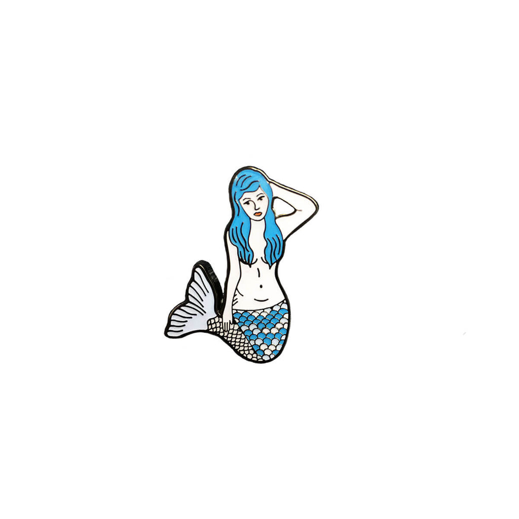 Mermaid Enamel Pin by Rosie Wonders