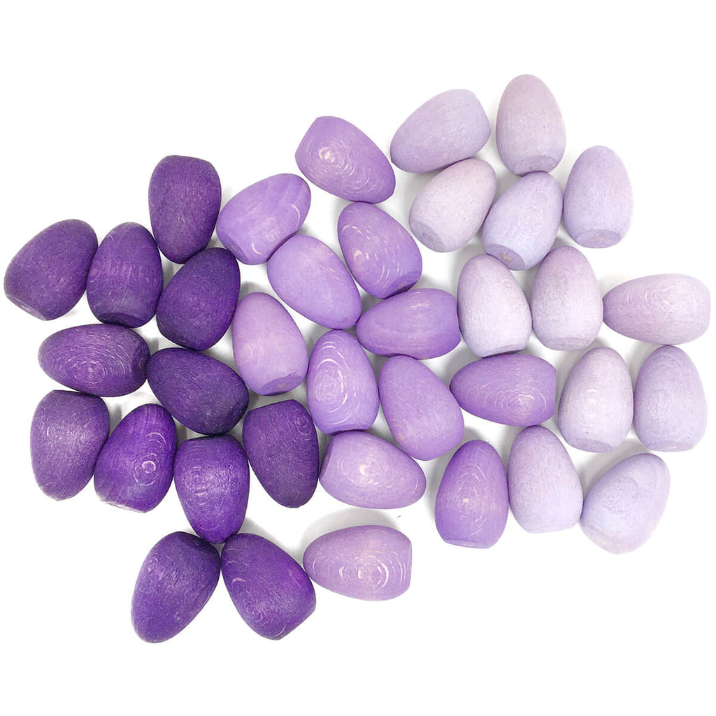 Mandala Purple Eggs by Grapat